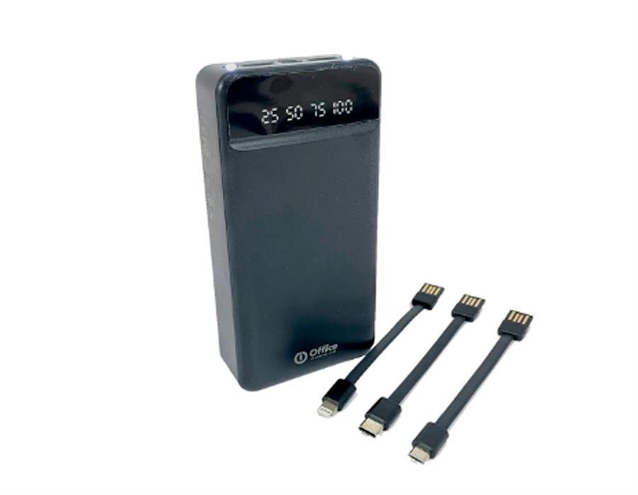 CARGADOR PORTABLE 10.000MAH OFF-POW001 OFFICE POWER BANK