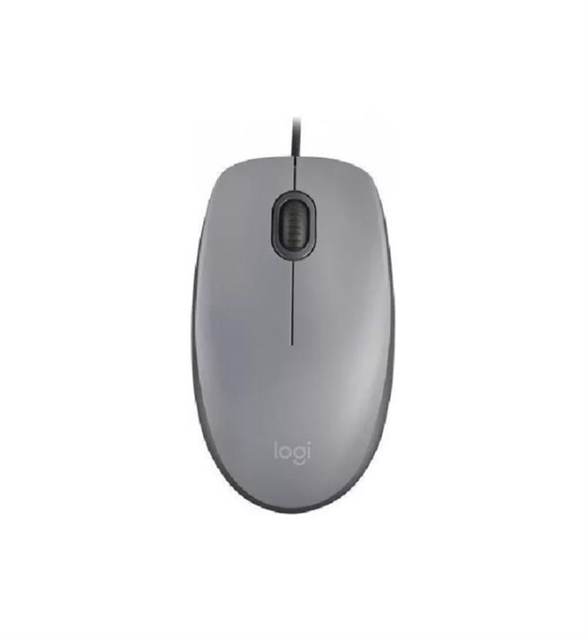 M110 MOUSE CABLEADO USB SILENCIOSO GRIS