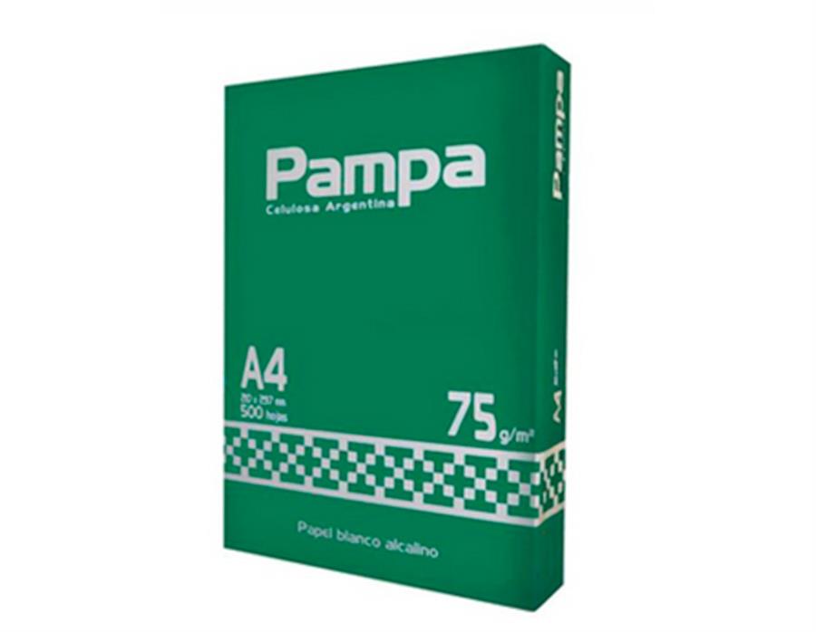 RESMA A4 75 GRS PAMPA