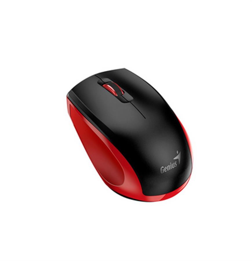 Mouse Genius Nx-8006S BlueEye Red - ROJO NEGRO
