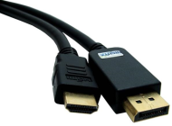 CABLE DISPLAYPORT A HDMI MAM 1.8 mts