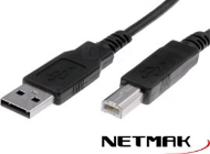 CABLE IMPRESORA USB 2.0 1,8MTS - NM-C03 1.8