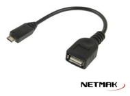 CABLE OTG USB / MICRO USB NETMAK / NM-C76