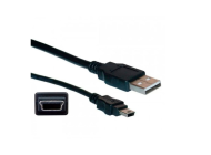 CABLE USB 2.0 A MINI USB 5 PINES - 1,8MTS - SM-1039 - NOGANET