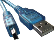 CABLE USB 2.0 A MINI USB 5 PINES MALLADO 1,8M NS-CAMIUSR - NISUTA