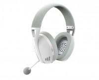 Auricular Headset Inalambrico Redragon Ire Pro Wireless -  White Gray H848G