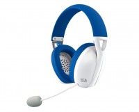 Auricular Headset Inalambrico Redragon Ire Pro Wireless -  White Blue H848B