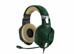 AURICULAR TRUST GXT 322W CARUS GAMING GREEN JUNGLE CAMO