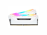 MEMORIA RAM DDR4 32GB 3200MHZ CORSAIR VENGEANCE PRO RGB WHITE (X2 X16)