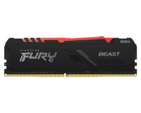 MEMORIA RAM DDR4 8GB 3200Mhz FURY BEAST RGB (KF432C16BBA/8)