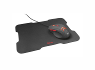 COMBO TRUST ZIVA GAMING MOUSE Y MOUSEPAD NEGRO