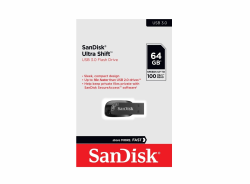 PENDRIVE 64 GB SANDISK ULTRA SHIFT 3.0 BLACK