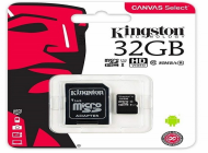 MICRO SD 32 GB KINGSTON SDCS/32GB