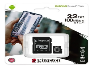 MICRO SDHC 32 GB KINGSTON C10 CANVAS SELECT PLUS