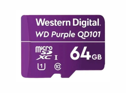 MICRO SDXC 64 GB WD PURPLE C10 UHS-I