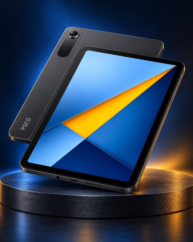 TABLET XIAOMI POCO PAD C1 6GB RAM 128GB SSD 9.7" 2K 120 Hz GRIS