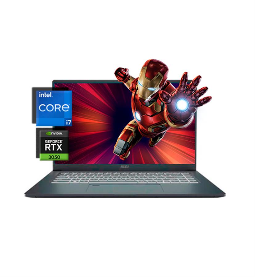 PRESTIGE  I7-1260P 16GB RAM SSD 512GB RTX 3050 4GB 15" FHD