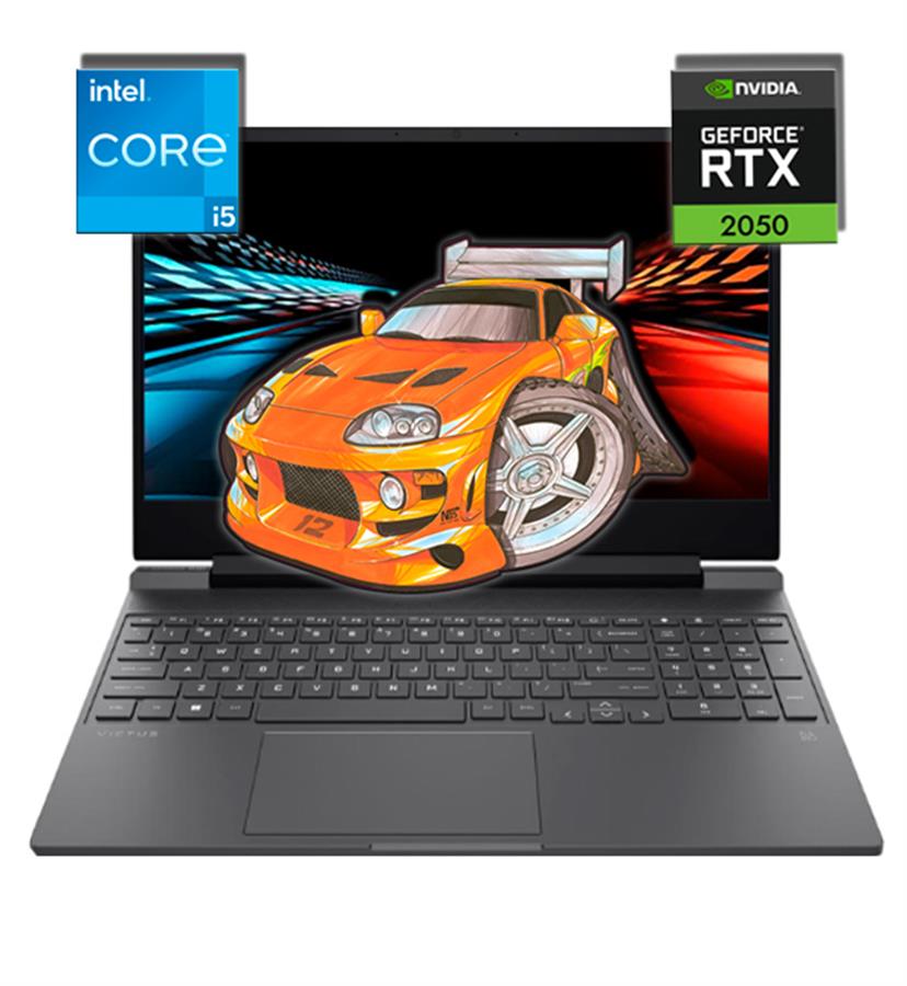 VICTUS  INTEL I5-12450H  8GB RAM  512GB SSD NVIDIA  RTX 2050 4GB 15.6" FHD