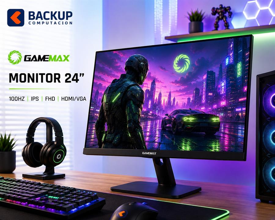 MONITOR 24" 100HZ IPS FHD HDMI/VGA