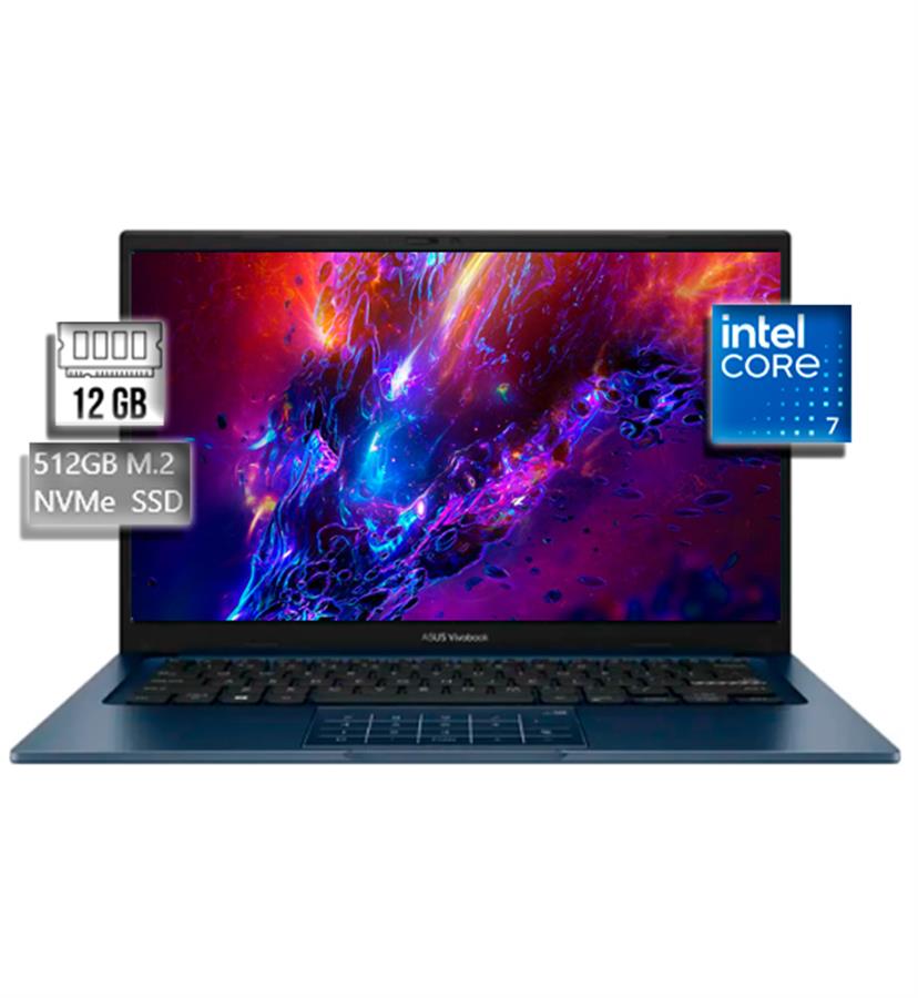 VIVOBOOK 14 INTEL I7 - 1355U  12GB RAM  512GB SSD 14" FHD