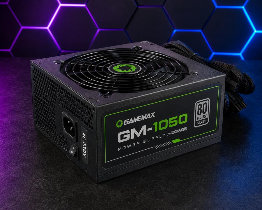 FUENTE 1050W  80 PLUS SILVER GM-1050