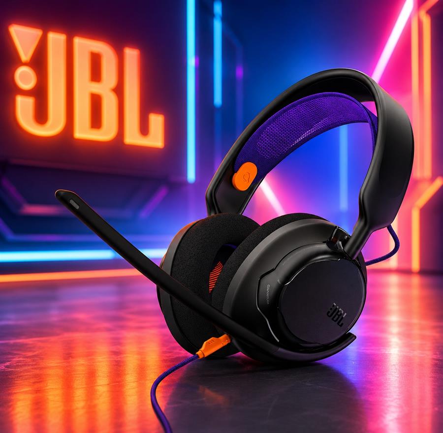 HEADSET GAMER QUANTUM 250 C/ CABLE + MICROFONO - NEGRO