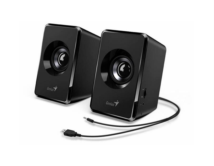 PARLANTES GENIUS SP-U125 USB POWER BLACK