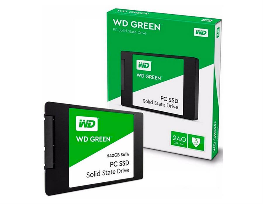 DISCO SSD 240GB WESTERN DIGITAL GREEN