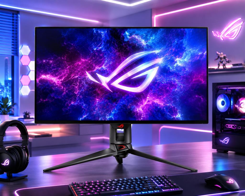 MONITOR ASUS ROG GAMING 32" PG32UCDP-J  SWIFT OLED 4K 240HZ