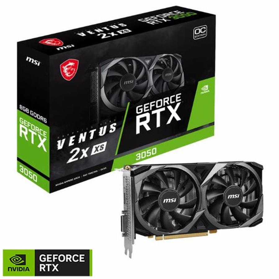 VGA 8GB RTX 3050 MSI VENTUS 2X XS 8G OC