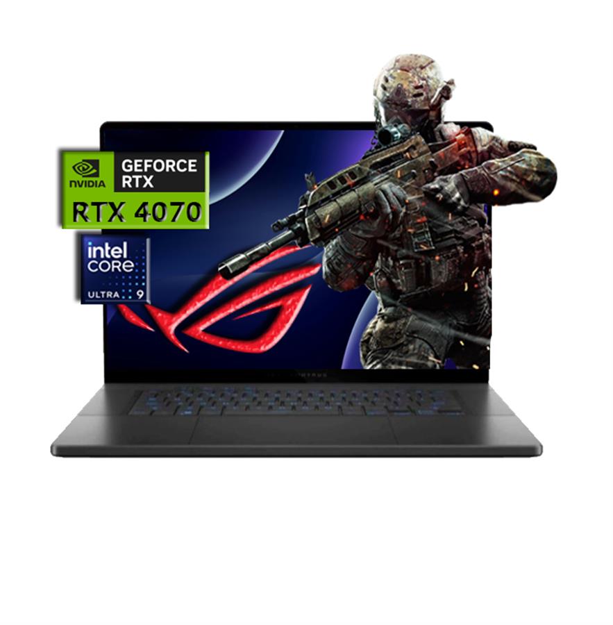ASUS ROG Zephyrus G16  INTEL ULTRA 9 SSD 1TB 16GB RAM NVIDIA RTX 4070 8GB 16" WQXGA