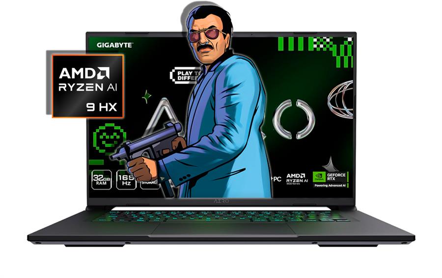 AERO X16 GAMING AMD™ AI 9 HX 370 32GB RAM 1TB SSD RTX™ 5070 8GB 16" WQXGA 165Hz