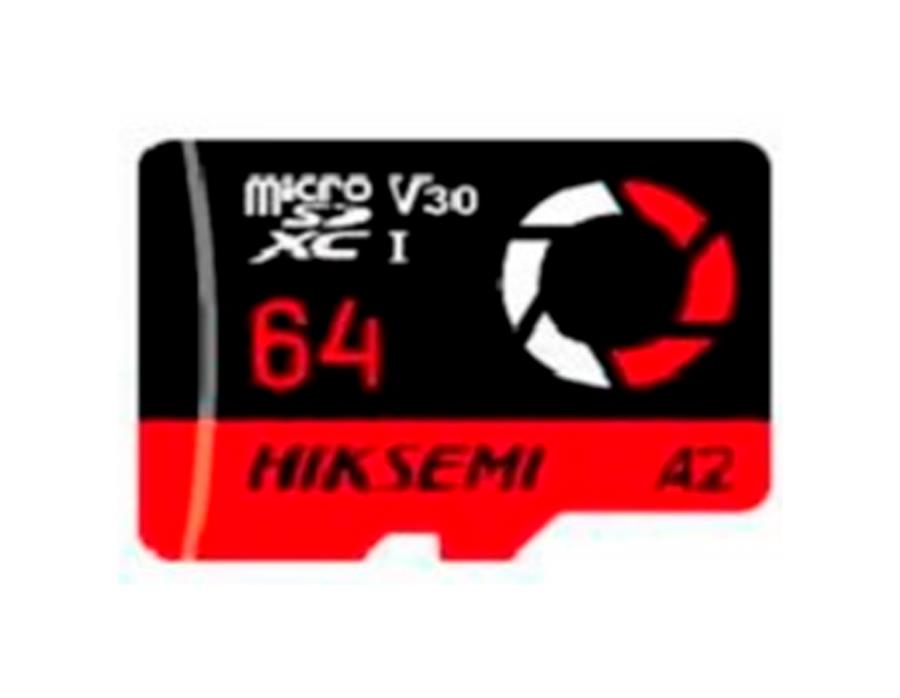 MICRO SD HIKSEMI 64GB P/ CAMARAS PROFESIONALES 4K