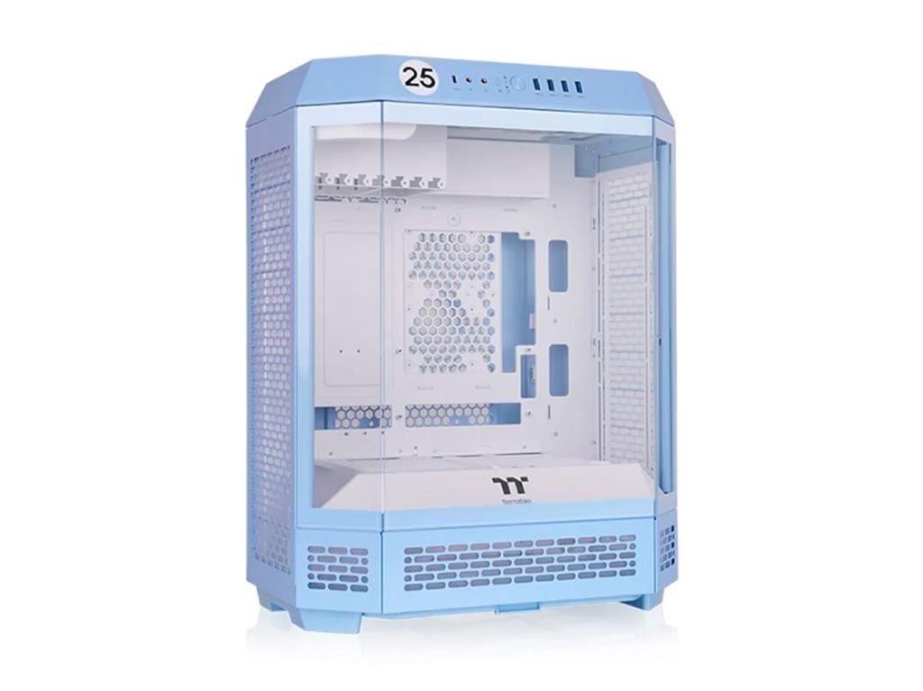 GABINETE TERMALTAKE THE TOWER 600 MID-TOWER TG X3 FAN X2 AZUL
