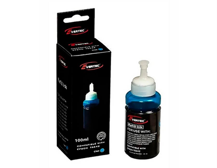 BOTELLA DE TINTA ALTERNATIVA EPSON T664 CIAN