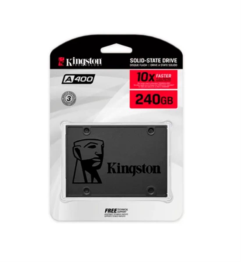DISCO SSD 240GB  KINGSTON A400 2.5" SATA 3.0 500MB/s
