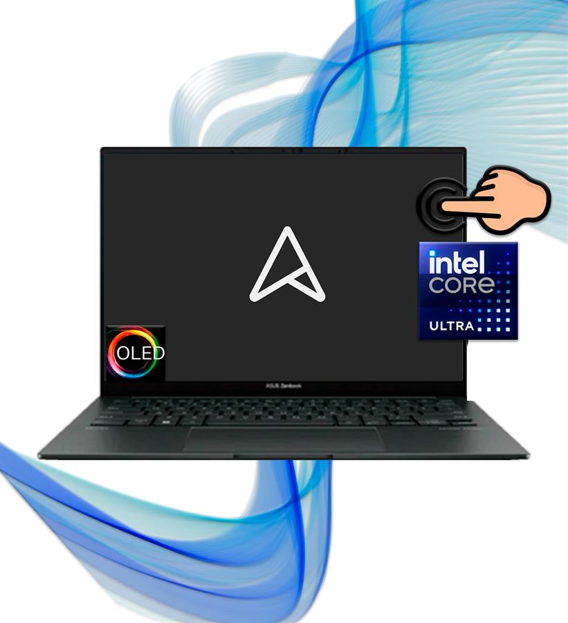 ZENBOOK  TACTIL INTEL ULTRA  I5-125H 8GB RAM  512GB SSD 14" OLED  WUXGA