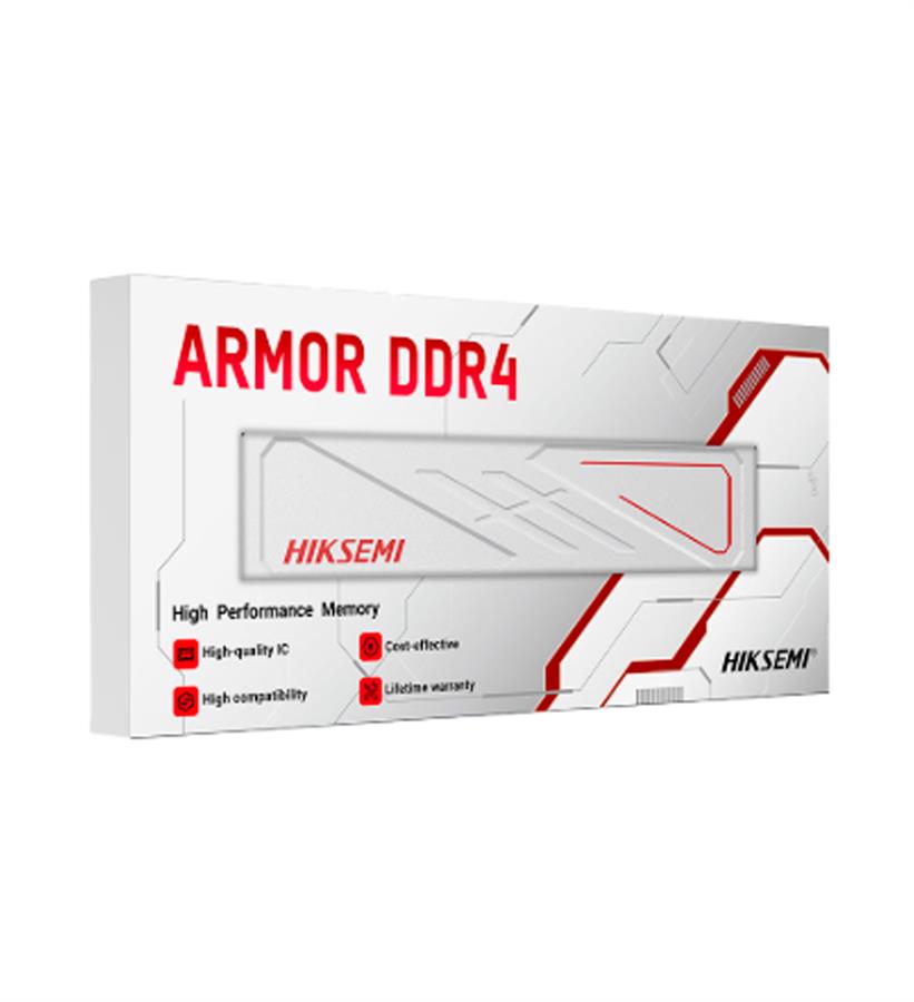 MEMORIA RAM DDR4  8GB 3200 MHZ ARMOR C/DISIPADOR BLANCO