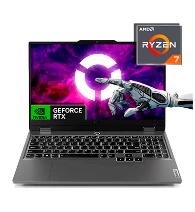 LOQ 15ARP9 RYZEN™ 7 7435HS 12GB RAM 512GB SSD RTX NVIDIA® 4060 8GB 15.6" 144HZ