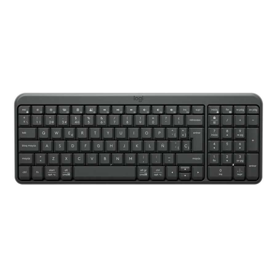 TECLADO LOGITECH K250 BLUETOOTH NEGRO