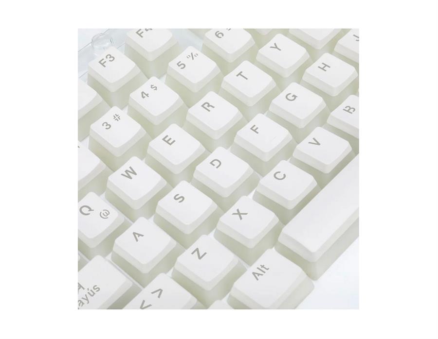 KEYCAPS SCARAB BLANCO  A-130W ESPAÑOL