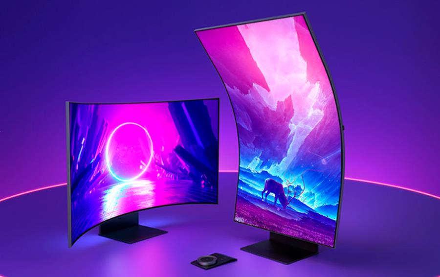 ODYSSEY ARK 2 MONITOR GAMER 55" 4K ULTRA HD ULTRAWIDE CURVO 165Hz 1MS  NEGRO