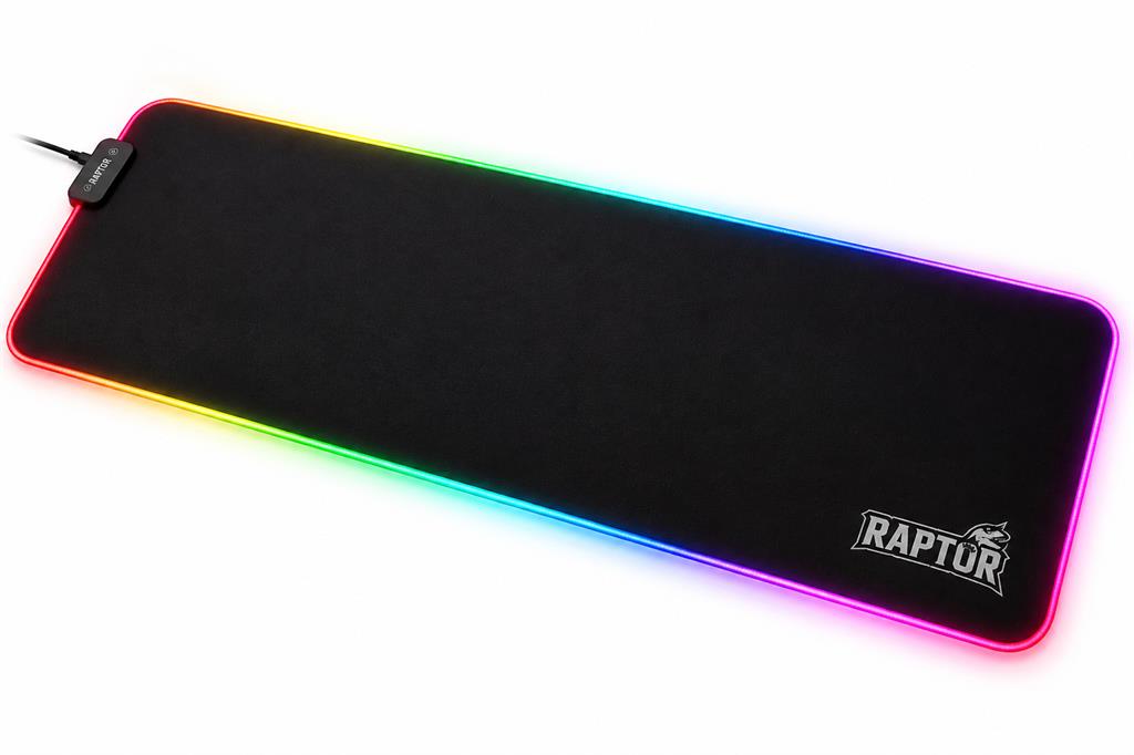 MOUSE PAD GAMER RAPTOR ULTRA GLIDE RGB