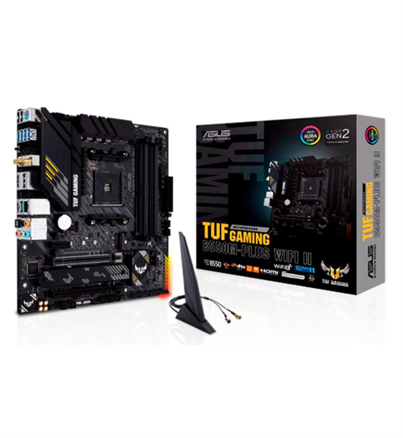 AM4 TUF GAMING MOTHERBOARD B550M-PLUS WIFI II DDR4 BOX