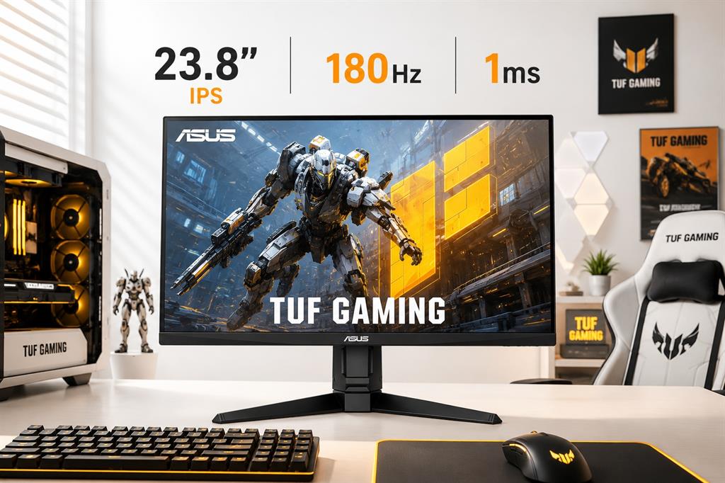 MONITOR GAMING ASUS TUF GVG249QL3A-J 23.8" IPS FHD 180HZ 1MS