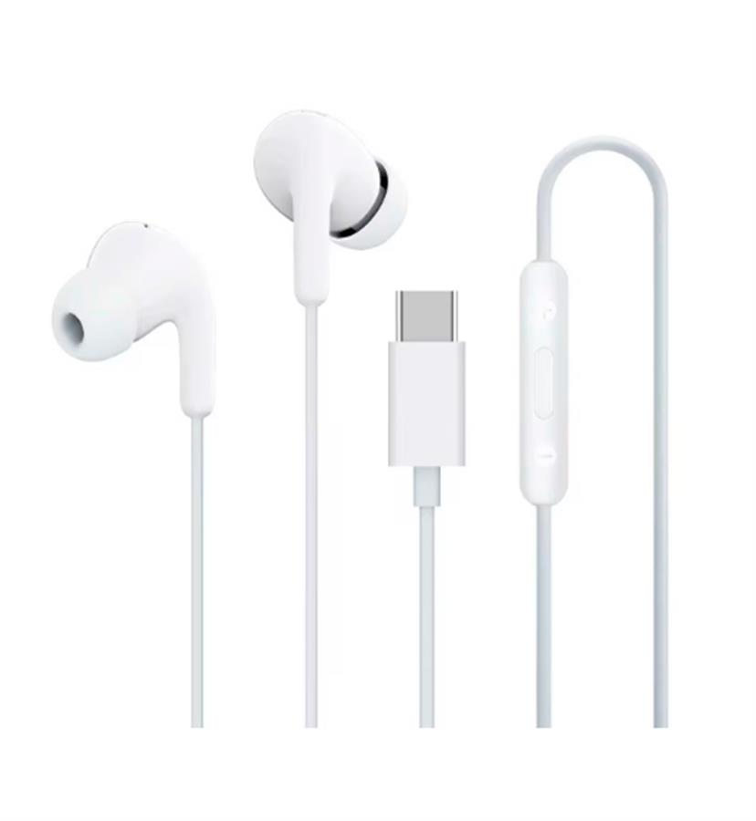 AURICULAR CABLE USB-C BLANCO M2413E1