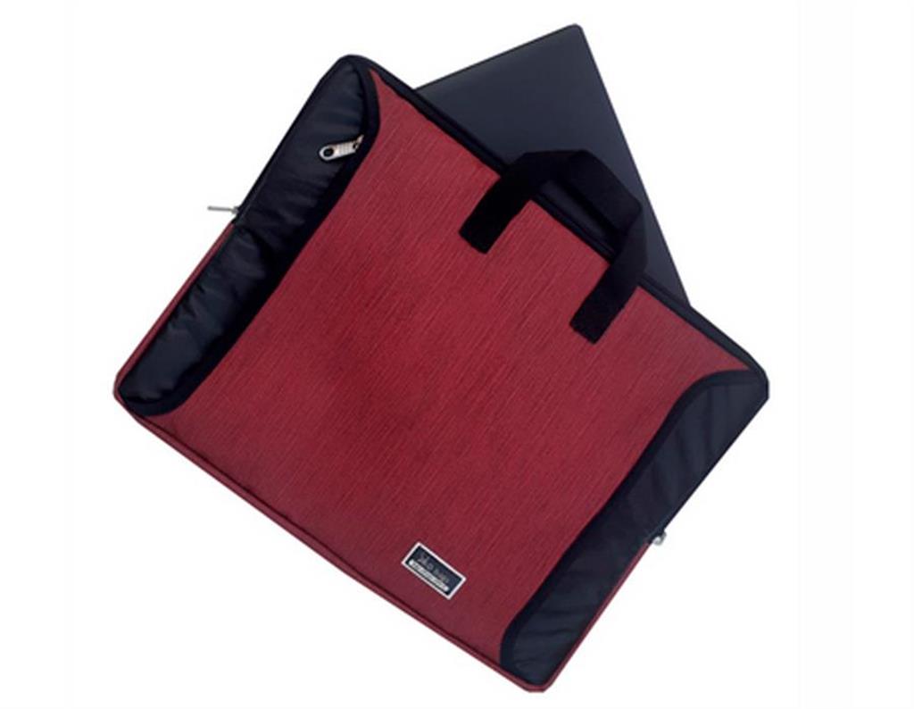 FUNDA NOTEBOOK 15.6 PULGADAS CON MANIJAS + BOLSILLO P/ CARGADOR - BORDO SILCO