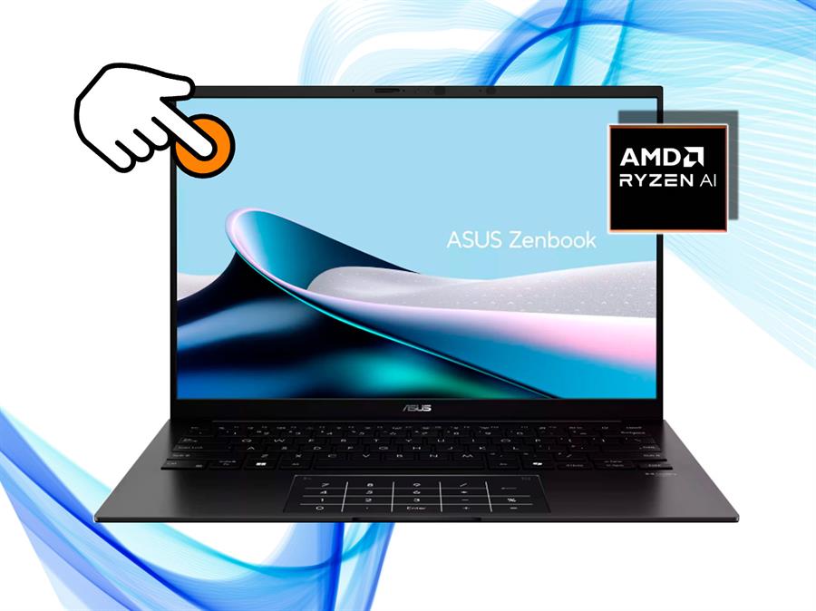 ZENBOOK AMD RYZEN AI 7-350 32GB RAM 1TB SSD 14" WUXGA OLED TACTIL