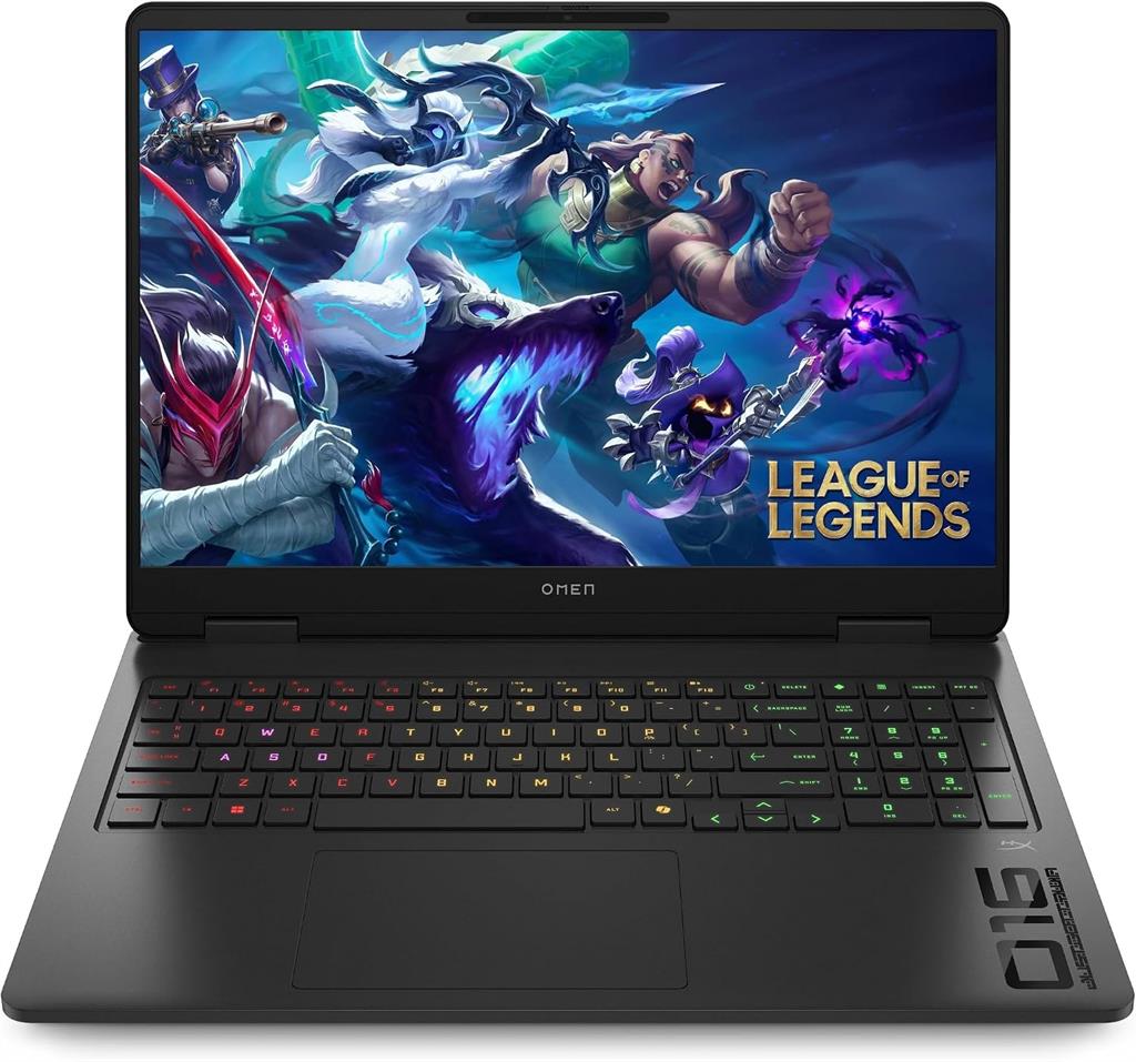 NOTEBOOK HP OMEN HYPERX AMD RYZEN™ 7 8745HX 16GB RAM 1TB SSD NVIDIA® RTX 5060 8GB 15.3" WUXGA 165HZ