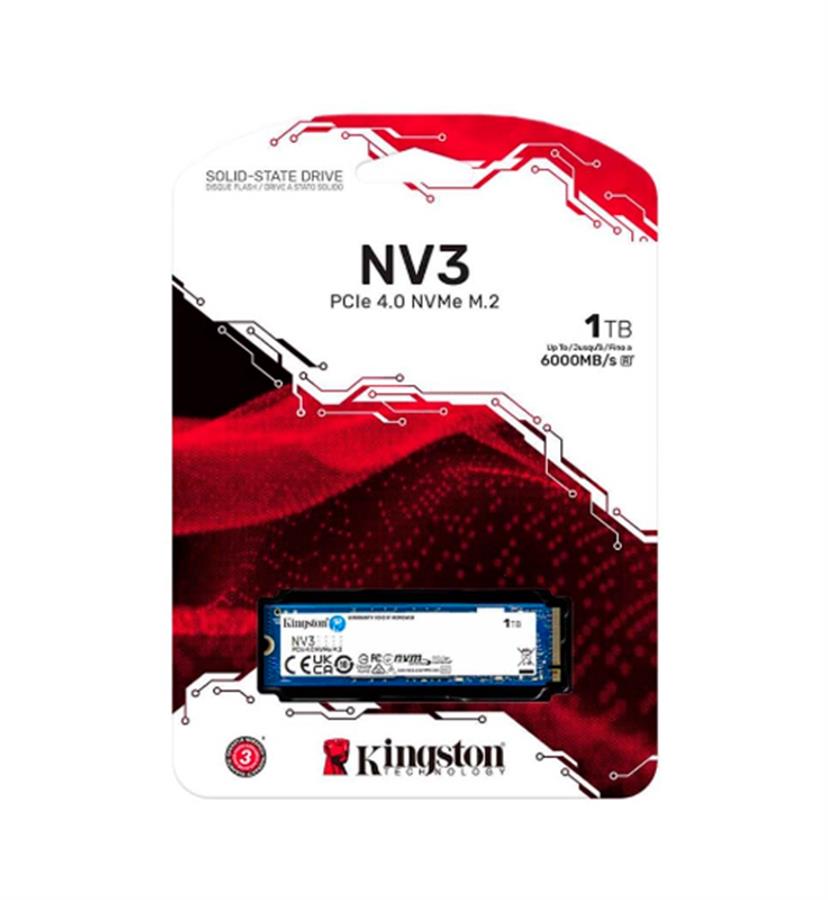 SSD M.2 NVME 1TB G4 KINGSTON NV3